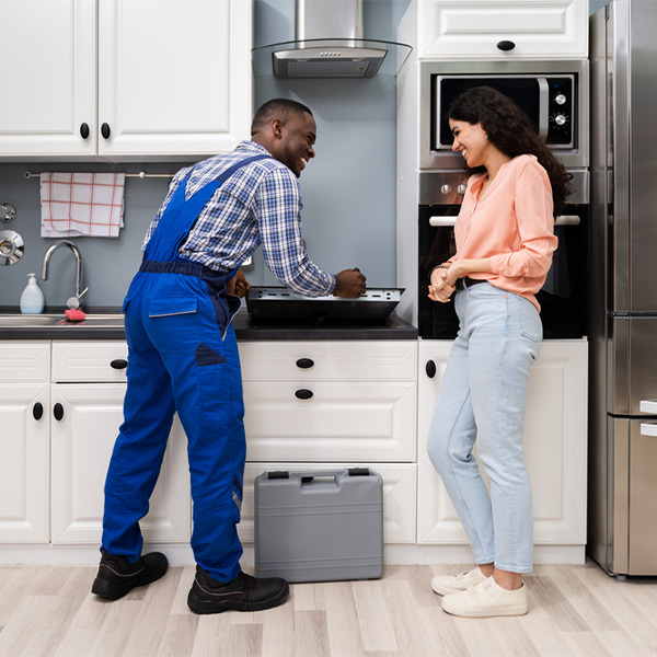 can you provide an estimate for cooktop repair before beginning any work in Palo Pinto Texas